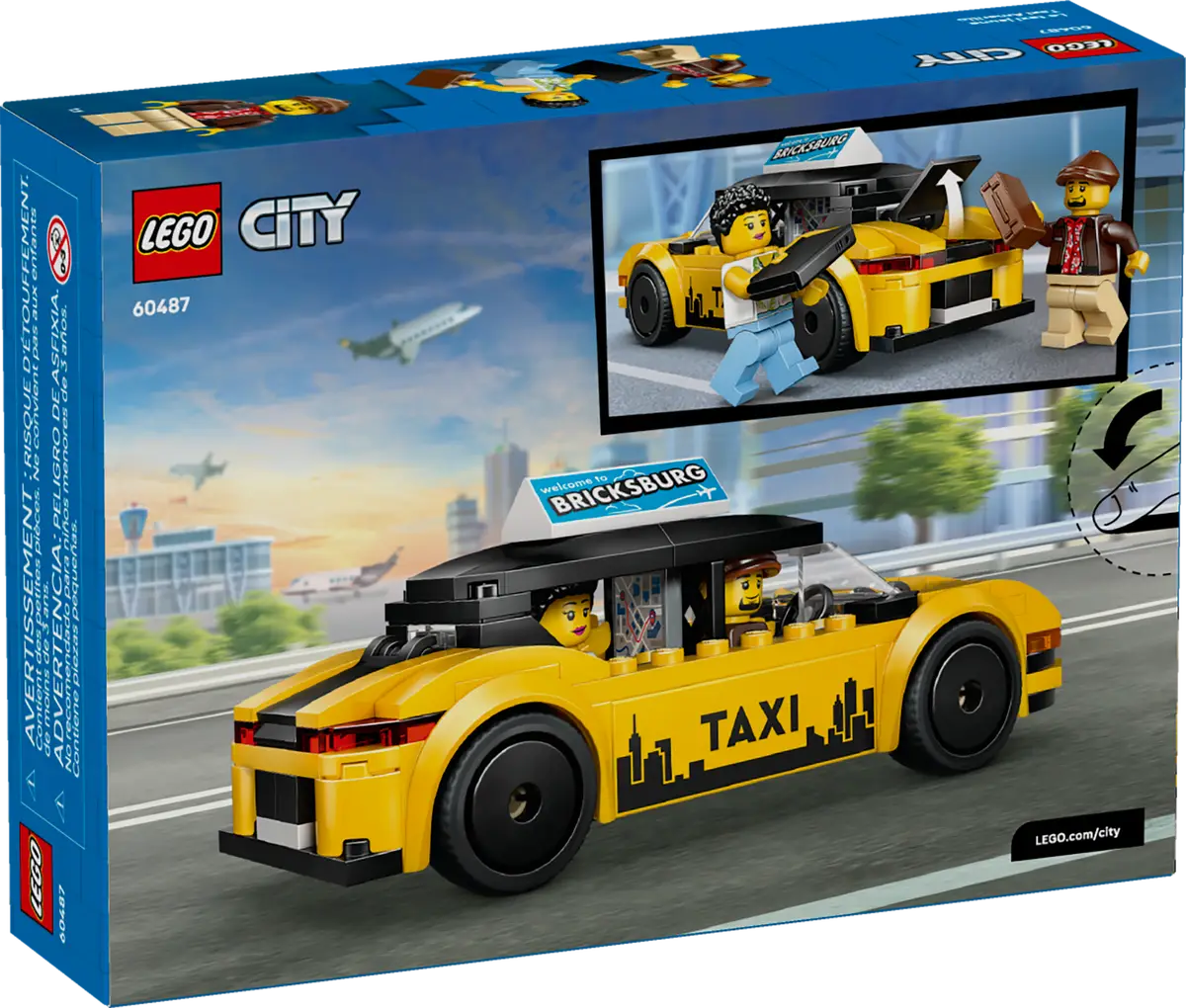 Jaune Taxi Ensemble de construction (60487)